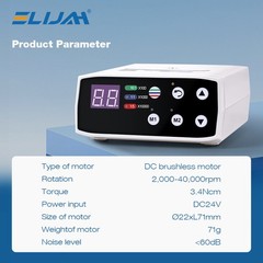 Dental Brushless LED Electric MicroMotor 1:1 1:5 1:4.2 Handpiece NSK Style IN US