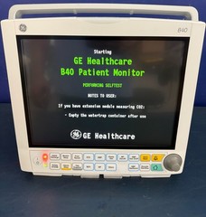 GE B40 Patient Monitor w/ SpO2 Module