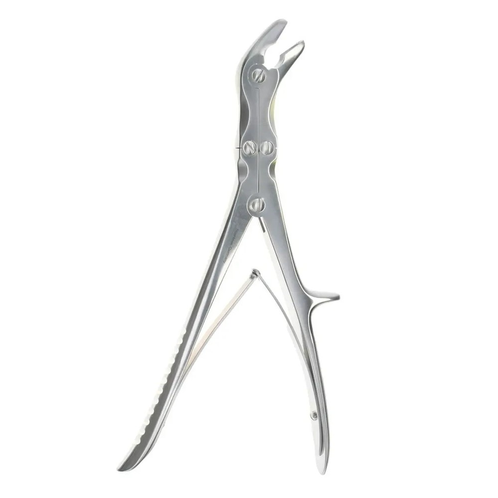 Stille Luer Duckbill Bone Rongeur, 9″, Angled on Side, 6 x 12 mm Bite