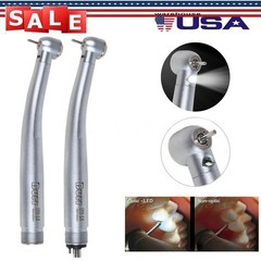 Dental Fiber Optic LED E-generator high speed handpiece 4HOLE/2HOLE NSK Style