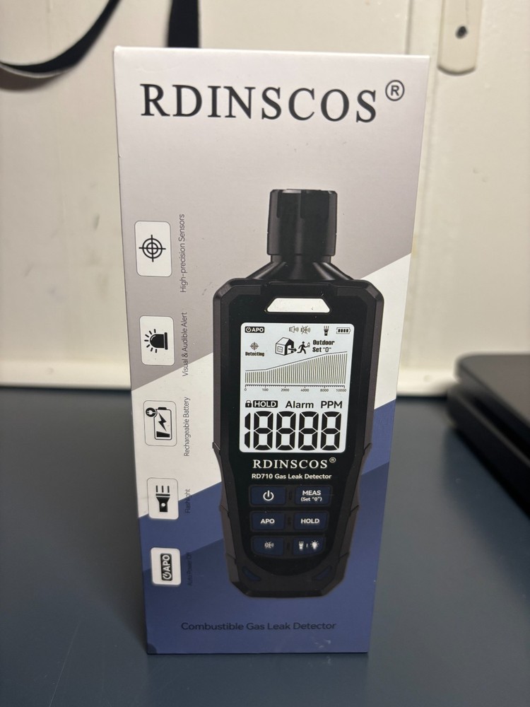 RDINSCOS RD710 Combustible Gas Leak Detector