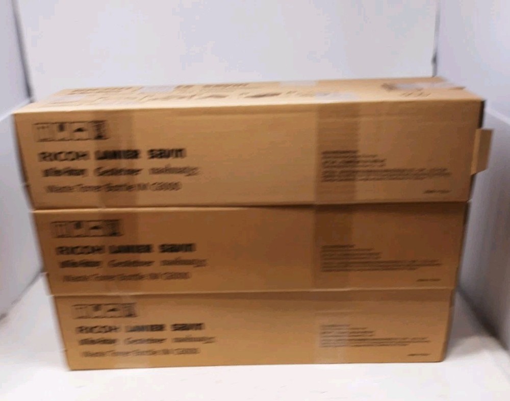 LOT OF 3 Ricoh 418425 IM C6000 Waste Toner Bottle Genuine OEM