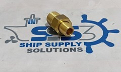 Brass Male Hex Nipple Adapter Threaded Pipe Fitting Connector BSP/NPT (Set of 4)