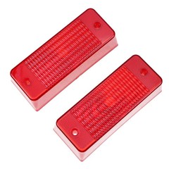 2pcs 6672276 Red Tail Light Lens For Bobcat T190 T200 T250 T300 T320 T450 T550