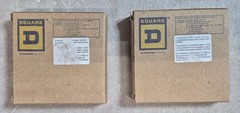 Square D QOB170 1-Pole 70 Amp Bolt-On Circuit Breaker 120/240V NQ Panel (Pair)