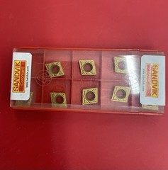 SANDVIK CCMT 09 T3 04-PM 4025 Indexable Carbide Turning Inserts Pack of 10