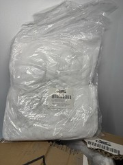 Condor Beard Cover net Head Strap White PK100 1TTV4B Disposable case of 1,000