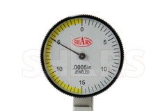 SHARS Precision .030″ Dial Test Indicator 0-15-0 0.0005 Graduation NEW !]