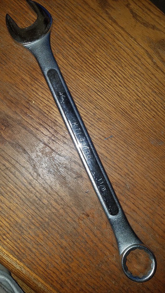 K-Tool International KTI-41136 WR 1-1/8 inch Combination 12PT 15 Degree Forged