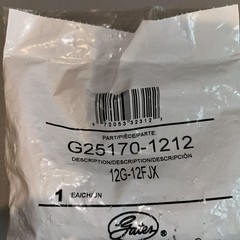 Gates 12G-12FB-12FJX MegaCrimp® MegaSys Coupling G25170-1212