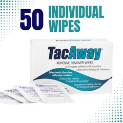 Torbot Trms408W – Tacaway Adhesive Remover Wipe, 50 Count (Pack of 1)