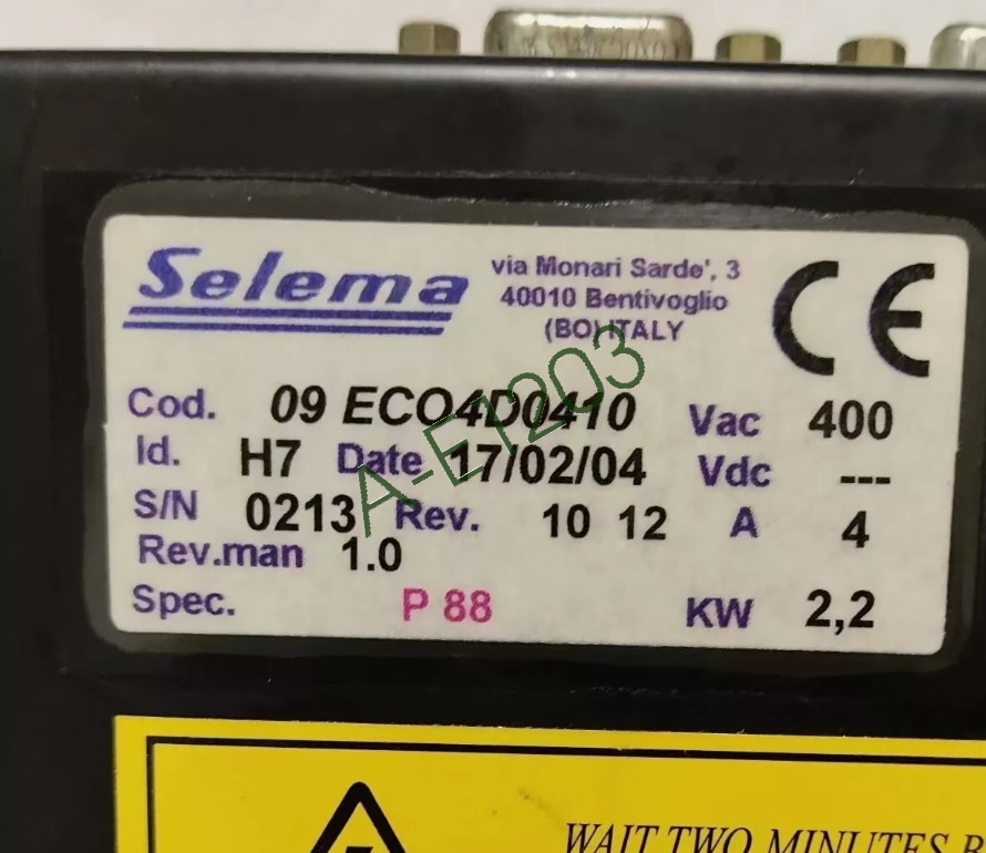 1PCS Used Selema 09 ECO4D0410 09ECO4D0410 Driver by DHL/FedEx