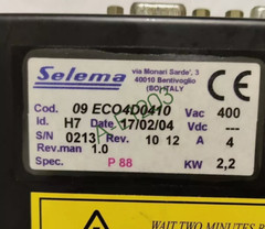 1PCS Used Selema 09 ECO4D0410 09ECO4D0410 Driver by DHL/FedEx
