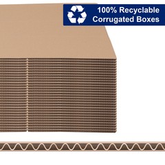 50 14x10x4 Cardboard Paper Boxes Mailing Packing Shipping Box Corrugated Carton