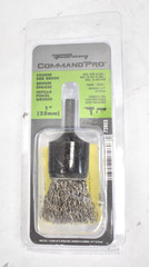 Forney Command Pro Coarse End Brush 1″ 20000 RPM 72803 .014″ Wire Size Genuine