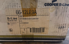 COOPER B-LINE SYSTEMS 66-12LE9A 6612LE9A (NEW)