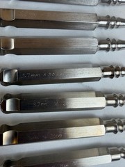 Set of 9 Grams Liposuction Cannulas w/ Tray Plastic Surgery Aesthetics