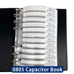 Capacitors Kit SMD Sample Book 0201 0402 0603 0805 1206 SMT Chip Assortment Pack