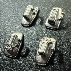 10 Boxes Dental Bondable Buccal Tubes 2nd Molar Roth 0.022 MIM Monoblock