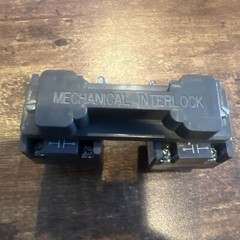 HUBBELL Double 2040-80320-100 204080320100 With Mechanical Interlock NEW NO BOX