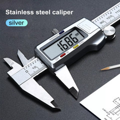 6″ 150mm Digital Vernier Caliper Stainless Steel Micrometer LCD Guage Tool NEW