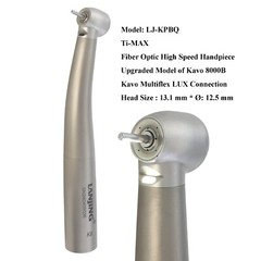Lanjing Fiber Optic Handpiece Titanium High Speed Turbine fit Kavo Multiflex LUX
