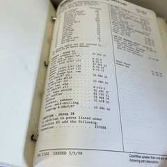 Kohler Magnum Parts-Engines Orig. Service Repair Manual Book 1988-95 Large Size