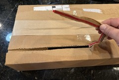 4mm 6mm BOPP PET Red Tear Tape for Opening Cardboard Boxes, Envelopes