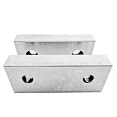 Turner 6″ x 2.5″ x 1.0″ Machinable Standard Aluminum Jaws for 6″ Kurt Type Vises