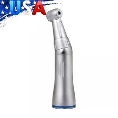 Dental Slow Low Speed Handpiece Push Contra Angle/Air Motor NSK Style 4 Holes US