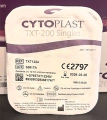 Single Cytoplast TXT-200 12mm X 24mm Non Resorbable Dental Membrane- Implants