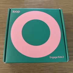 Red Loop Engage Kids 2 Ear Plugs (6-12yrs) Reusable Everyday Noise Relief