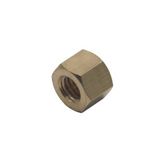 HFS(R) Thread Hex Nuts 3/8″-16, Solid Brass Hex Nut (25PCS/Pack)