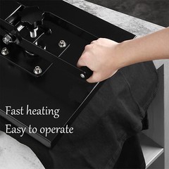 16″ x 20″ Clamshell Heat Press Machine DIY T-shirt Sublimation Digital 1600W