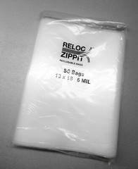 6 MIL 13×18 Zippit Bags 100 Reloc Heavy Duty Clear Jumbo 13″ x 18″ Zip Seal Lock