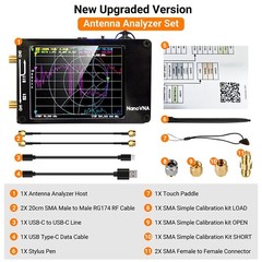 50KHz-1.5GHz NanoVNA-H Vector Network Antenna Analyzer MF HF VHF UHF