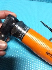 Dotco 12LF281-36 Right Angle Die Grinder, 20,000 RPM — 1/4″ Collet.