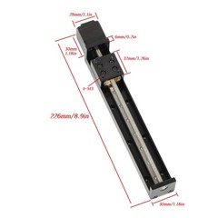 150mm Effective Travel Length Mini Guide Lead Screw T6x1 w/ NEMA11 Stepper Motor