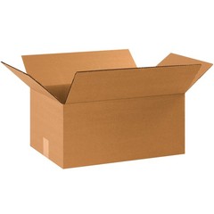 17 1/4 x 11 1/4 x 9 Corrugated Cardboard Boxes, Medium 17.25″L x 11.25″W x 9″…