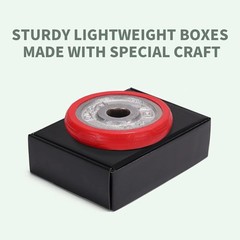 6 Pack Black Shipping Boxes, 7x5x2 Inch Durable Cardboard Mailers for Business