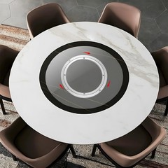 QDiShi 8 Inch Lazy Susan, Heavy Duty Swivel Turntable 8 Inch, Silvery