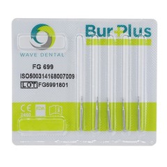 Wave Dental Carbide Burs High Speed Friction Crip FG 169L 699 701L Taper Fissure