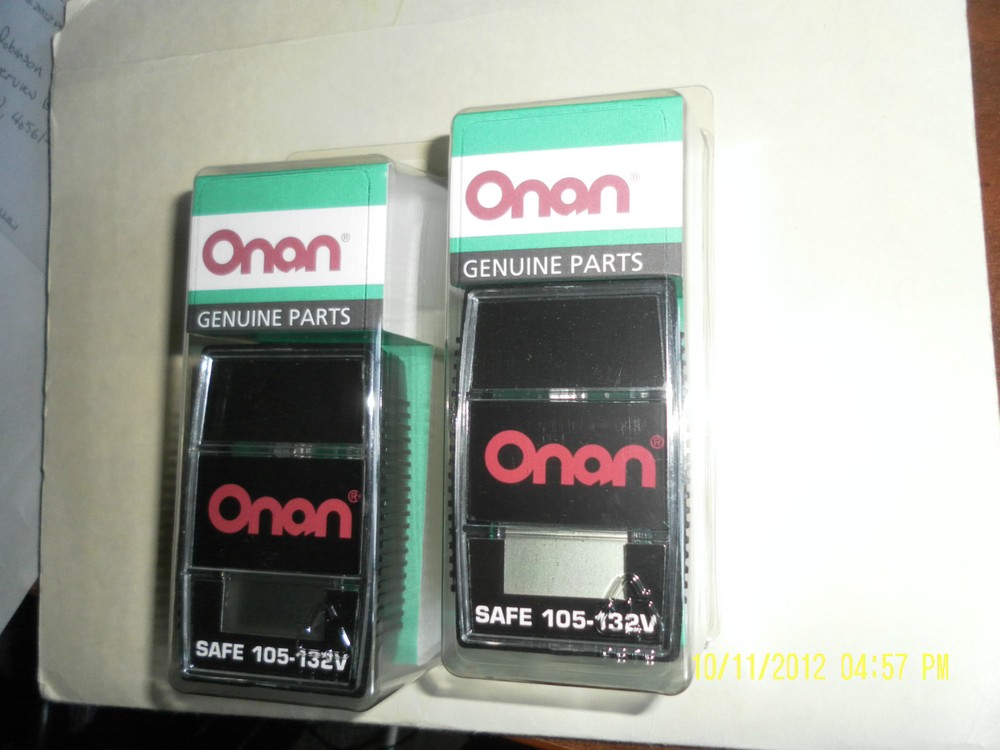 two 0302-2036 VOLT METER RV GENSET VOLTAGE MONITOR 120VAC GENUINE ONAN 302-2036