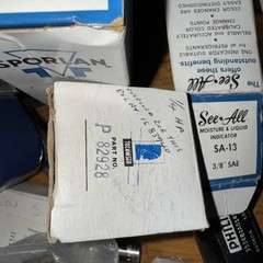 Lot Of HVAC Parts. Capacitors etc I dk what is all there. It is both used/nos