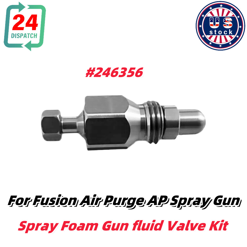 Spray Foam Gun fluid Valve Kit 246356 For Fusion Air Purge AP Spray Gun US