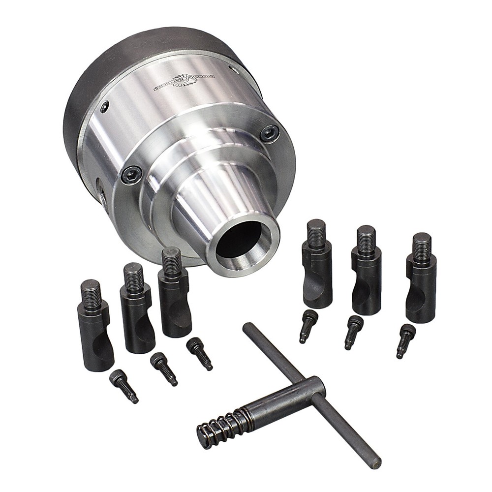 HIGH PRECISION ADJUSTABLE 5C 5-C COLLET CHUCK, D1-5 MOUNT FOR METAL LATHE