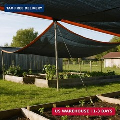 winemana 10x20FT Shade Cloth for Garden Mesh Tarp Pergola Sun Shade | 70% UV Res