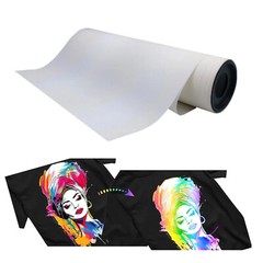 DTF Transfer Film 11.8in x 16.4ft Reflective Colorful Cold Peel For Printing USA