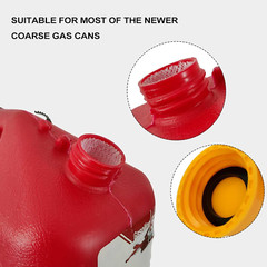 4 Pack Gas Can Cap Replacement High Compatibility, Fits Most 1/2/3/5/10 Gallon G