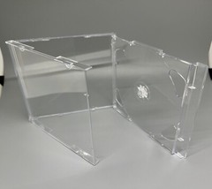 5 Top Quality Rare 10.4mm Brilliant Double Jewel Case w/Super Clear Tray BR2CDSC